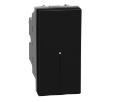 Light Now - переключатель Axial 1 модуль, цвет черный - YD4053A