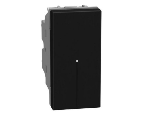 Light Now - переключатель Axial 1 модуль, цвет черный - YD4053A