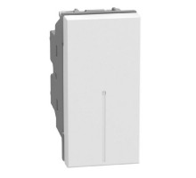 Light Now - переключатель Axial 1 модуль, цвет белый - YW4053A