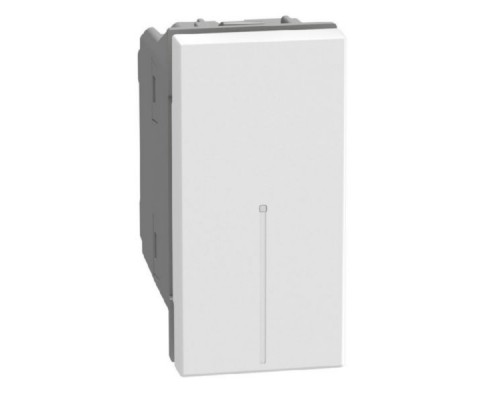 Light Now - переключатель перекрестный Axial 1 модуль, цвет белый - YW4054