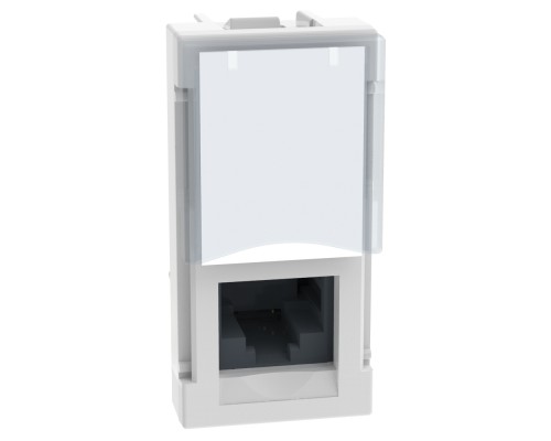 Light Now - RJ45 UTP cat5E 1 модуль, цвет белый - YW4279C5E