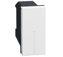 Light Now - выключатель Axial 1 модуль, цвет белый - YW4051A