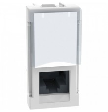 Light Now - RJ45 UTP cat5E 1 модуль, цвет белый - YW4279C5E