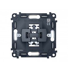 VM105 Механизм 1-клавишного проходного выключателя 10A-250V QUANT Ambrella Volt