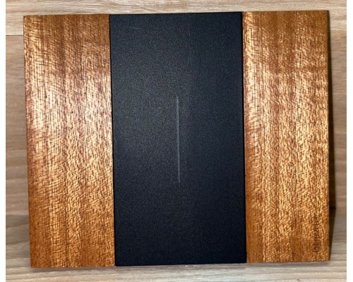 KA4802SP Bticino LIVING NOW. Декоративная рамка 2 модуля. Сапеле