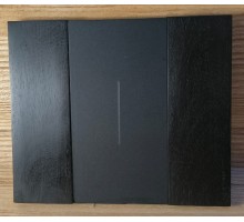 KA4802EB Bticino LIVING NOW. Декоративная рамка 2 модуля. Эбен(черное дерево)