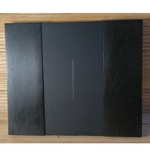 KA4802EB Bticino LIVING NOW. Декоративная рамка 2 модуля. Эбен(черное дерево)