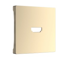 W1196011 Накладка для розетки HDMI (шампань)