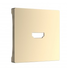 W1196011 Накладка для розетки HDMI (шампань)
