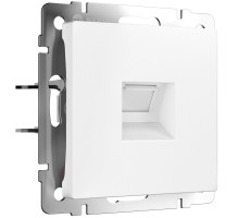 W5120001 Розетка Ethernet RJ-45 cat. 6A экранированная (белый матовый) - a069684 - 4690389213489