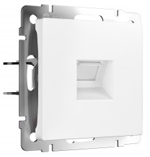 W5120001 Розетка Ethernet RJ-45 cat. 6A экранированная (белый матовый) - a069684 - 4690389213489