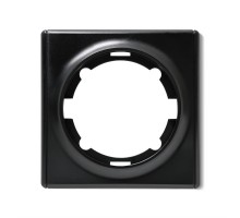 Рамка OneKeyElectro, серия Florence, горизонтальная, 1 пост Чёрный 1E52101303
