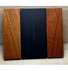 KA4802TB Bticino LIVING NOW. Декоративная рамка 2 модуля. Ятоба