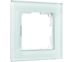 WL01-Frame-01 Рамка на 1 пост (натуральное стекло,стекло)