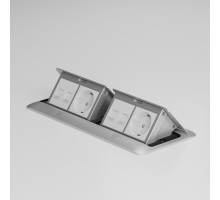 W8078065 Выдвижной блок (Лючок) на 8 модулей (серебряный) - a069367 - 4690389211737