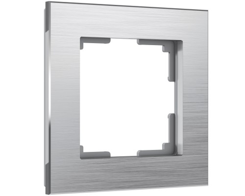 W0011706 Рамка на 1 пост Aluminium (алюминий)