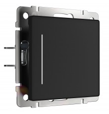 Werkel W4512008 Сенсорный выключатель одноклавишный с подсветкой (черный) a063601 4690389198007