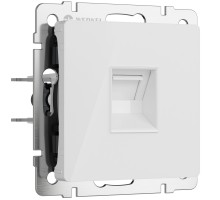 W1181041 Розетка Ethernet RJ-45 (белый акрил)