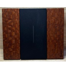 KA4802LV Bticino LIVING NOW. Декоративная рамка 2 модуля. Лайсвуд