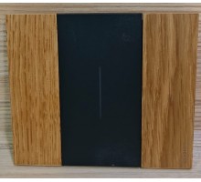 KA4802DB Bticino LIVING NOW. Декоративная рамка 2 модуля. Дуб натуральный