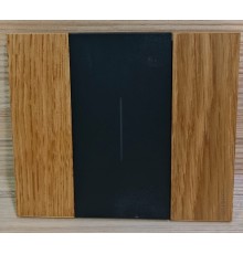 KA4802DB Bticino LIVING NOW. Декоративная рамка 2 модуля. Дуб натуральный