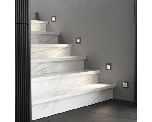 W1155105 Датчик движения 500 Вт, двухпроводный (серебряный матовый) - a066809 - 4690389205446