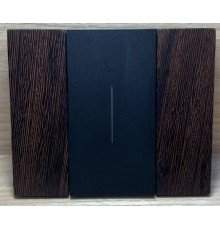 KA4802VG Bticino LIVING NOW. Декоративная рамка 2 модуля. дерево Венге