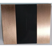 KA4802MD Bticino LIVING NOW. Декоративная рамка 2 модуля. Медь