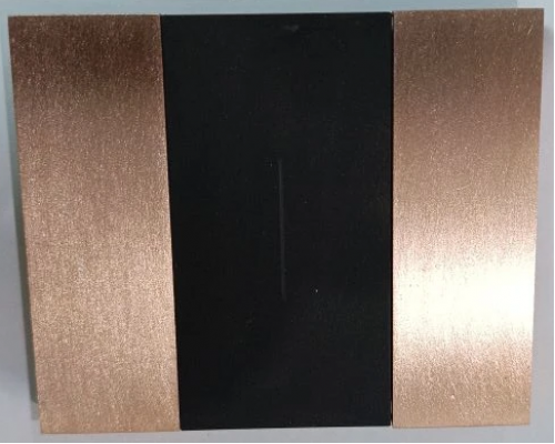 KA4802MD Bticino LIVING NOW. Декоративная рамка 2 модуля. Медь