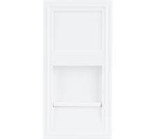 Розетка DEC RJ45 FTP кат.5e, 1мод., бел. (22.5х45мм), серия (тип) DEC