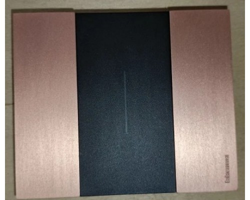 KA4802MD Bticino LIVING NOW. Декоративная рамка 2 модуля. Медь