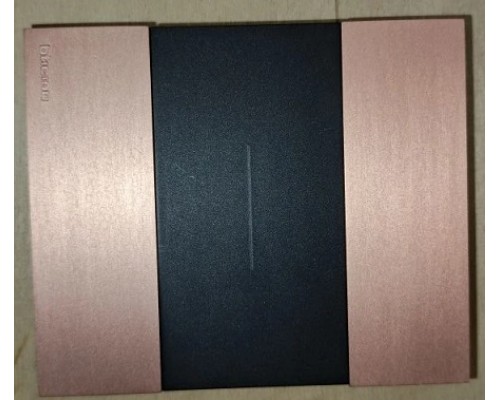 KA4802MD Bticino LIVING NOW. Декоративная рамка 2 модуля. Медь